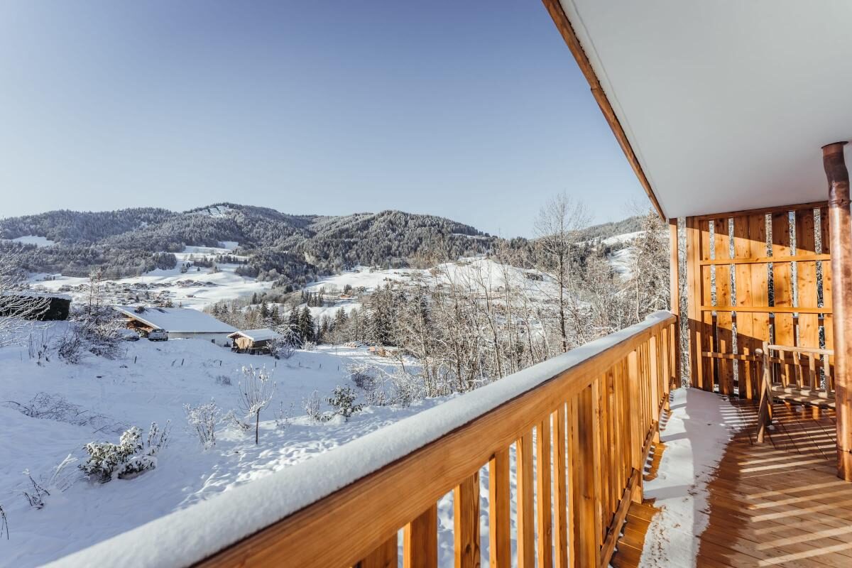 Vue panoramique depuis la terrasse