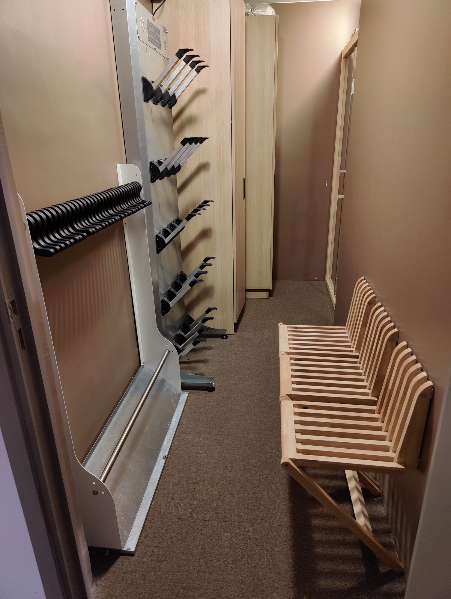 Ski room équipé